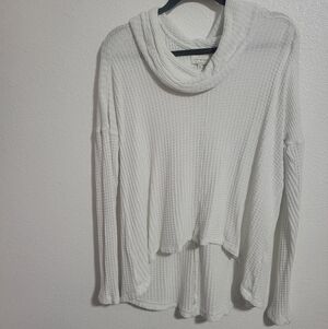 Lucky Brand high low mockneck sweater size xl